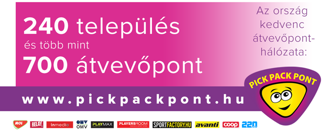 ökokuckó pick pack pont csomagfeladás