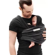 Kép 2/3 - LoveRadius rugalmas hordozókendő zsömbi - Black, Charcoal Grey