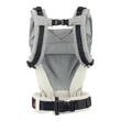 Kép 3/7 - Manduca XT biopamut csatos babahordozó - Grey-White (szürke)