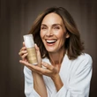 Kép 3/3 -  Anti-aging+ Színezett fényvédő nappali arckrém SPF 30+ - Medinatural