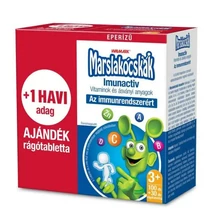Walmark Marslakócskák Imunactiv rágótabletta epres ízben – 100+30db