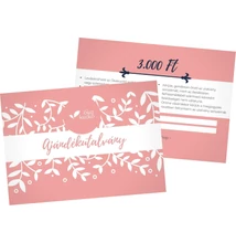 Ajándékutalvány 3000 Ft