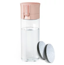 BRITA Vital vízszűrős kulacs, 600 ml (barack) + 2db microdisc szűrő