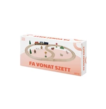 Fa vonat szett