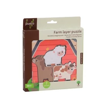 Jouéco® - Háziállatok réteges kirakó