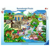 Ravensburger - Puzzle Állatkerti séta, 45 darabos