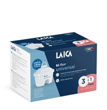 LAICA Bi-Flux Univerzális SLIM vízszűrőbetét 3+1 db-os (Brita Kompatibilis)