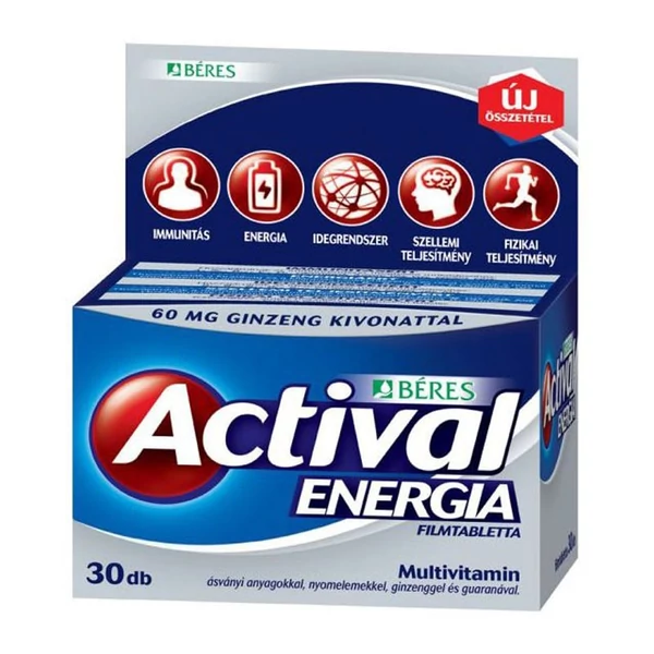  Béres Actival Energia filmtabletta – 30db