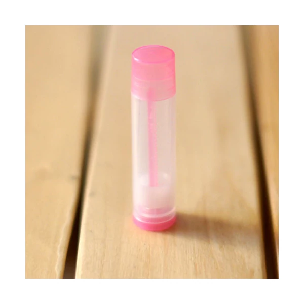 Ajakápoló tok áttetsző rózsaszín 6 ml