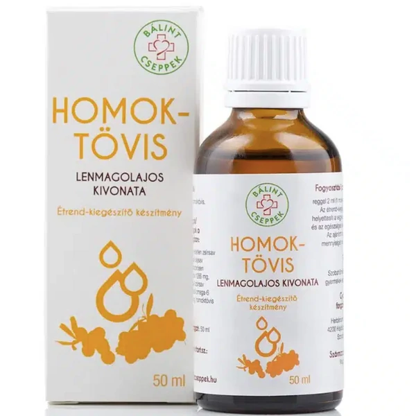 Bálint Cseppek homoktövis olaj - 50 ml