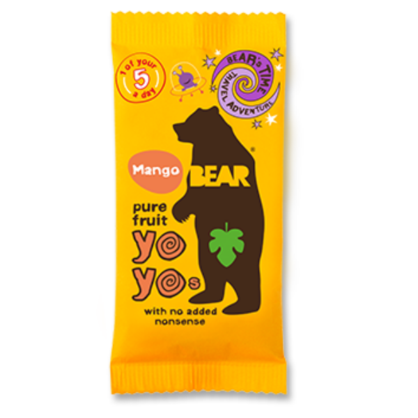 Bear yoyo mangós természetes gyümölcs tekercs 20 g 