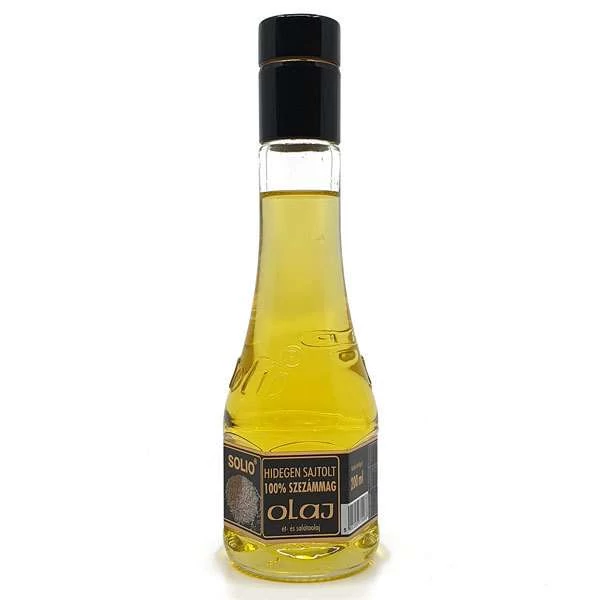 Szezámmag olaj hidegen sajtolt 200 ml - Solio