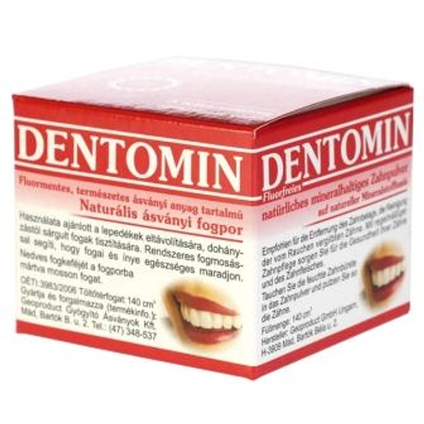 Fogpor natúr 95 g - Dentomin