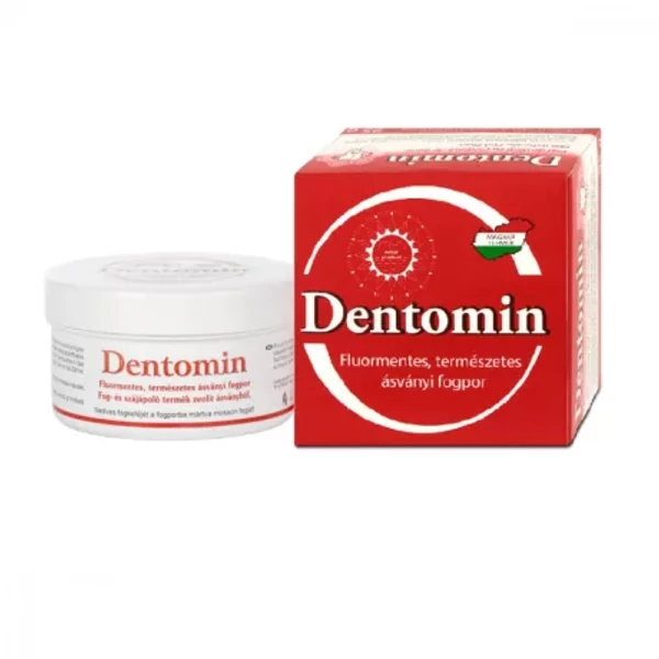 Fogpor natúr 95 g - Dentomin