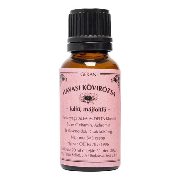 Havasi kövirózsa cseppek 20 ml - Gerani