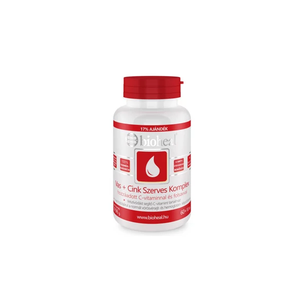 Bioheal Vas + Cink Szerves Komplex (70 db filmtabletta)