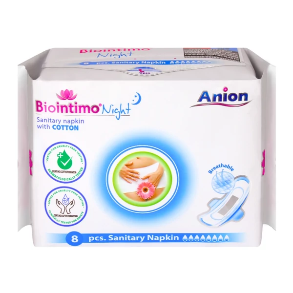 Intim betét night 8 db - Biointimo