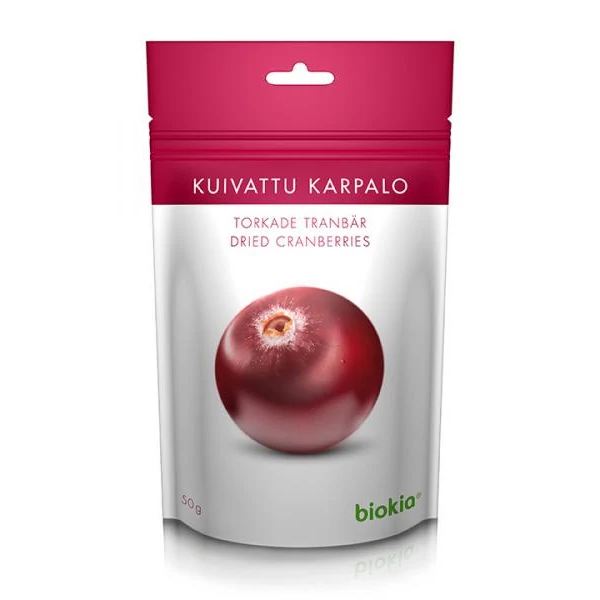 Aszalt tőzegáfonya 50 g - Biokia