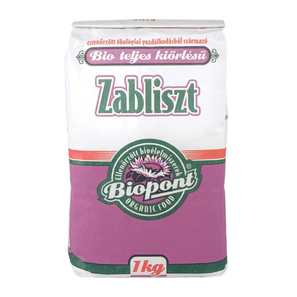 Bio zabliszt teljes kiőrlésű 1000 g - BIOPONT