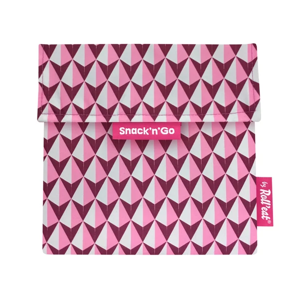 Snack`n`Go DíszCsempe Pink ételtároló