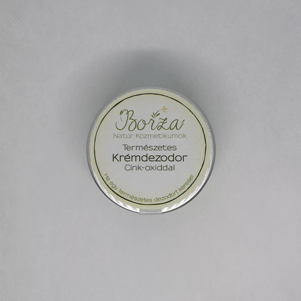 Krémdezodor cink-oxiddal illatmentes 45 ml - Borza