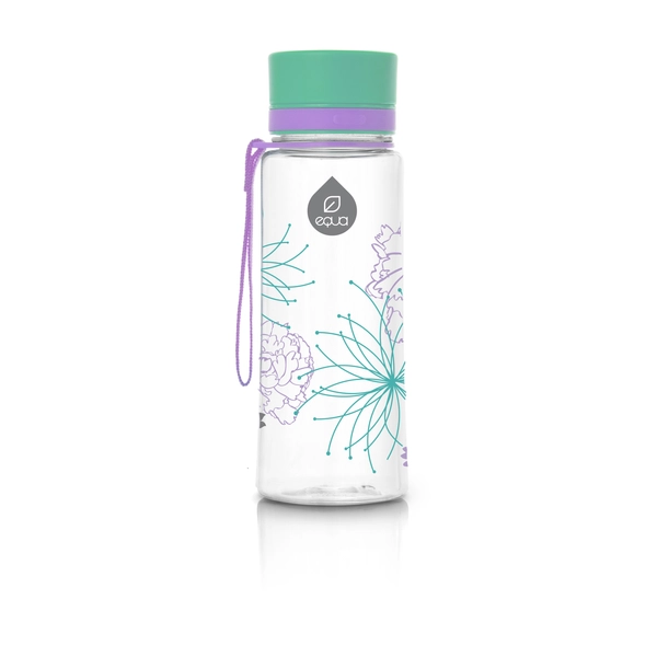 EQUA kulacs virágos 400 ml (BPA mentes műanyag)