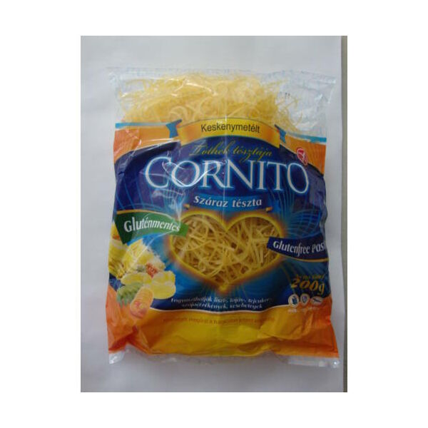 Gluténmentes tészta keskenymetélt  200 g - Cornito