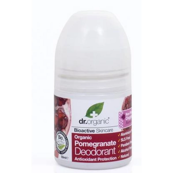 Golyós dezodor bio gránátalmával 50 ml - Dr. Organic