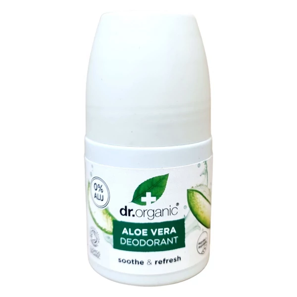 Golyós dezodor bio aloe verával 50 ml - Dr. Organic