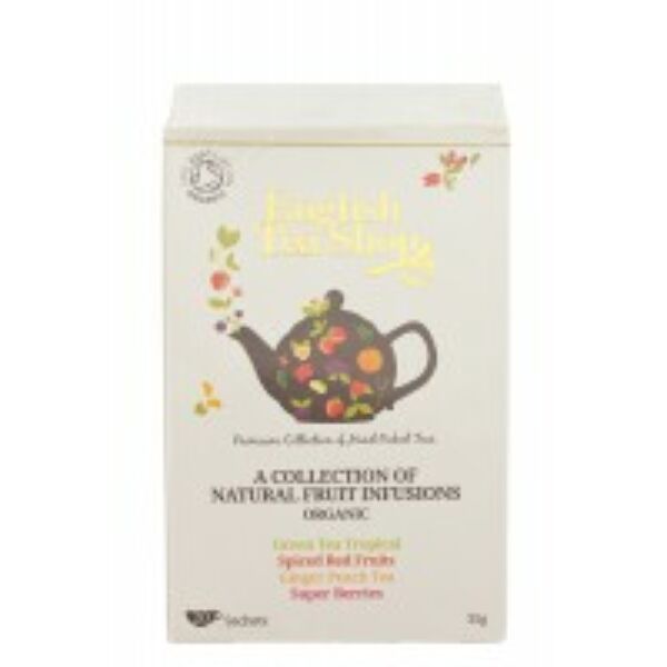 Bio tea gyümölcsvariációk filteres 20*1,5 g - English Tea Shop
