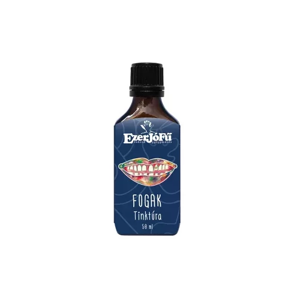 Fogak tinktúra 50 ml - Ezerjófű