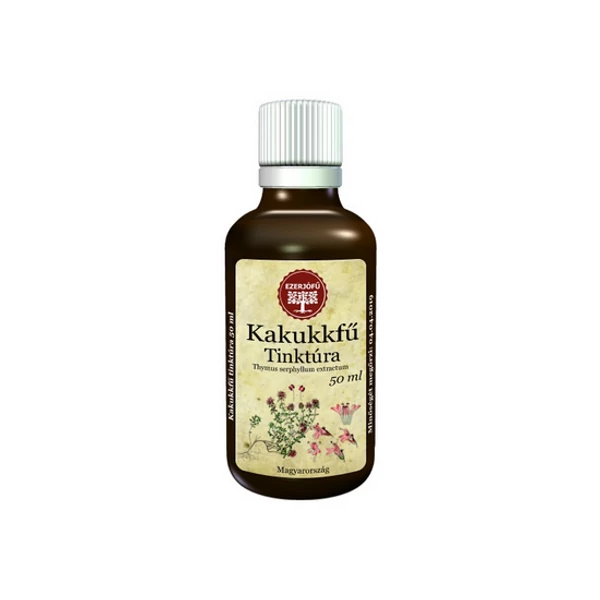Kakukkfű tinktúra gyógynövény cseppek 50 ml - Ezerjófű
