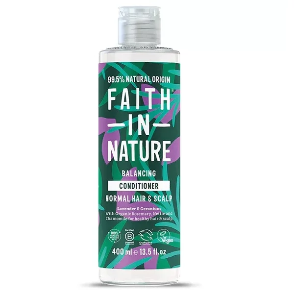 Hajkondicionáló levendula és geránium- Faith in Nature (400 ml)