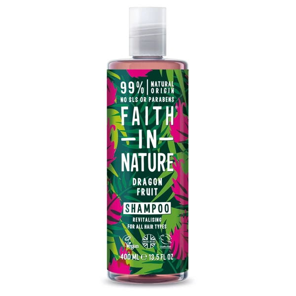 Sampon sárkánygyümölcs - Faith in Nature (400 ml)