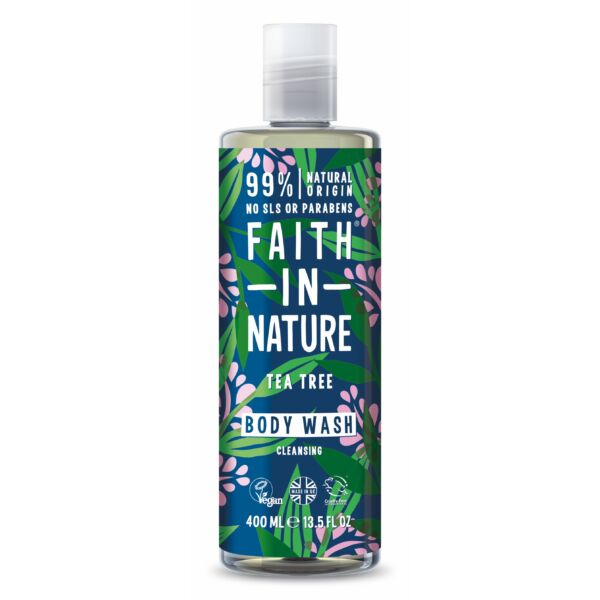 Tusfürdő teafa - Faith in Nature (400 ml)