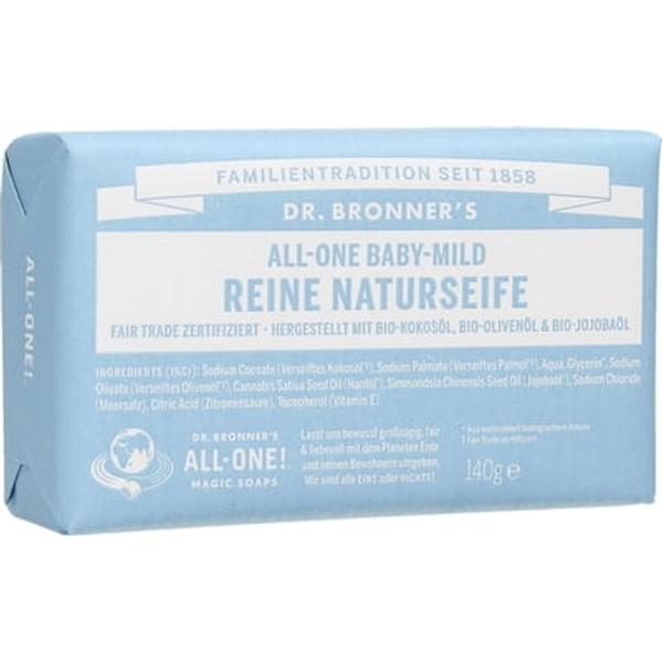 Szilárd szappan illatmentes 140 g - Dr. Bronners