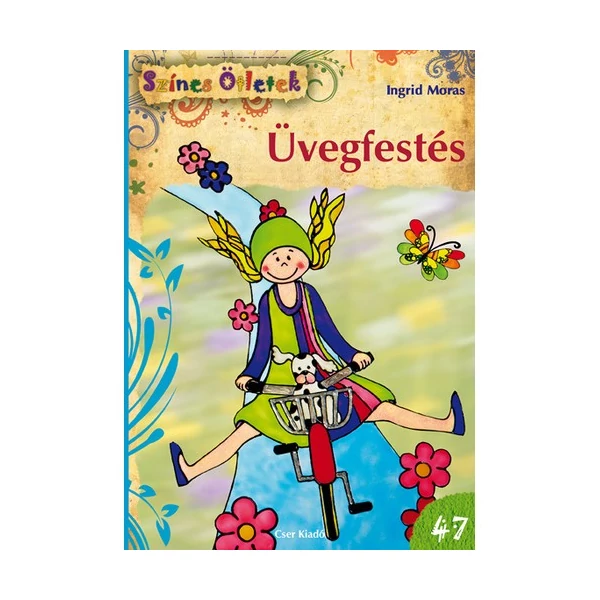 Üvegfestés. Színes Ötletek 47. c. könyv