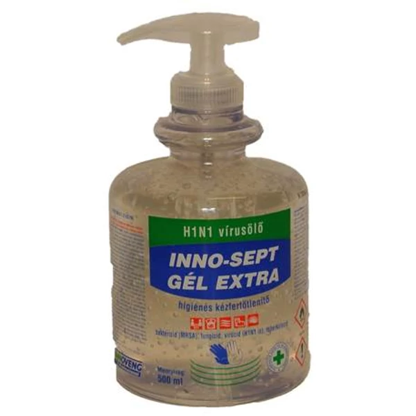 Inno-Sept alkoholos gél, higiénés kézfertőtlenítő 500 ml