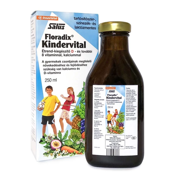 Kindervital szirup gyermekeknek 250 ml - Salus Floradix