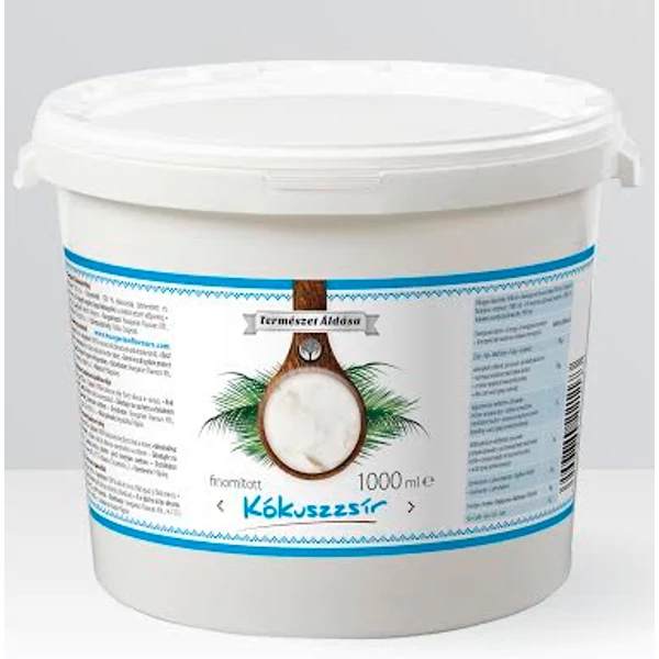 Kókuszolaj (kókuszzsír) 2,5 l - Természet Áldása