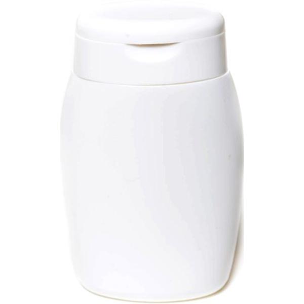 Kozmetikai flakon fehér tetővel 100 ml