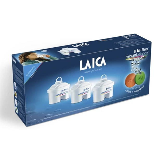 Laica Mineral Balance bi-flux vízszűrőbetét 3 db