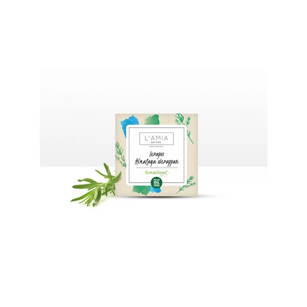 L`AMIA Iszapos Himalaya sószappan rozmaringgal 90 g