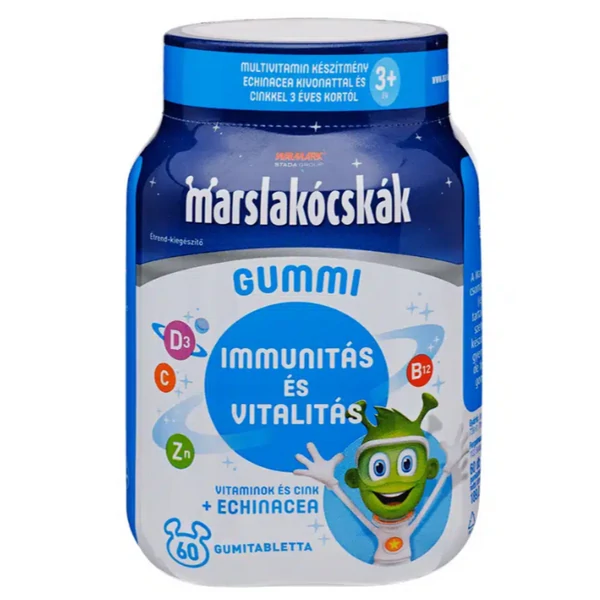 Walmark Marslakócskák Gummivitamin Echinaceával 60 db