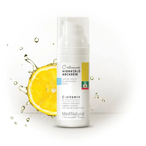 Anti-Aging | C-vitaminos hidratáló arckrém 50 ml - Medinatural