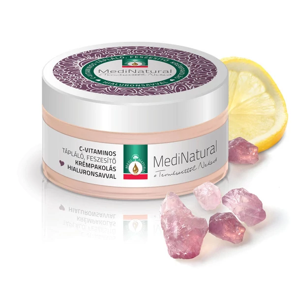 Krémpakolás C vitaminos tápláló, feszesítő, hialuronsavval 100 ml - Medinatural