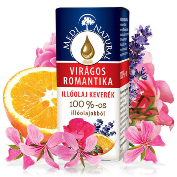 Virágos romantika illóolajkeverék 10 ml - Medinatural