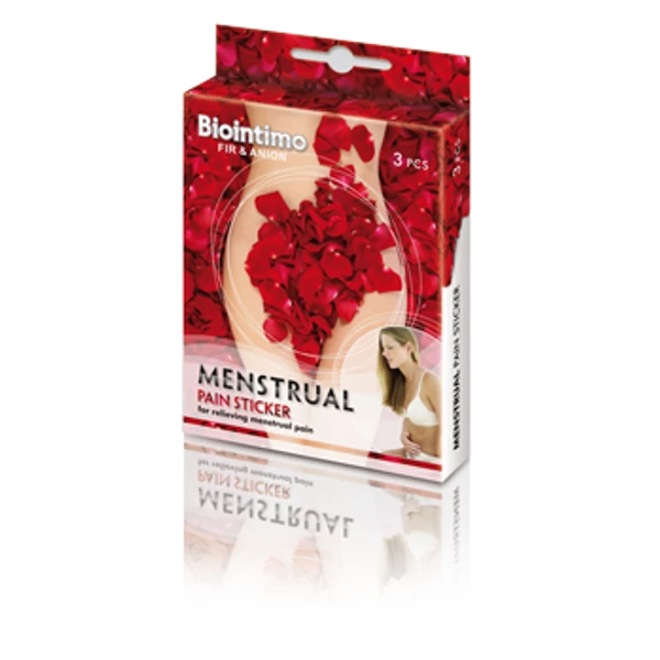 Menstrual fájdalomcsillapító tapasz 3 db - Biointimo