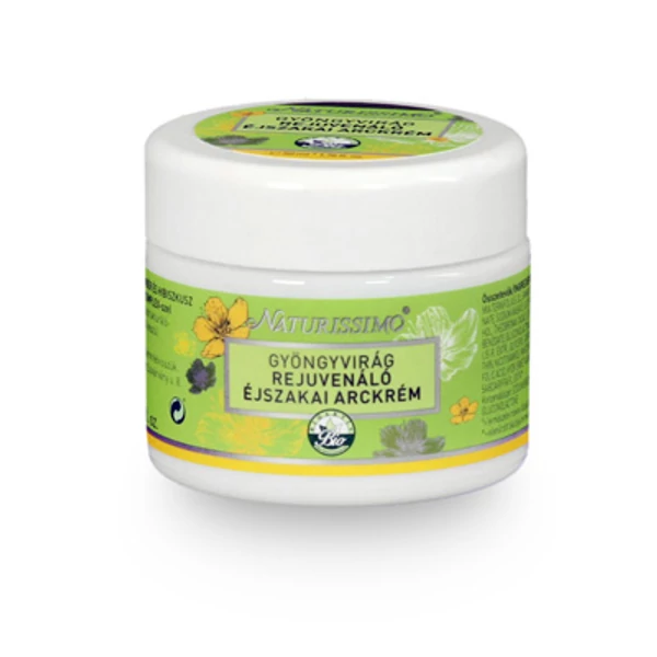 Gyöngyvirág éjszakai arckrém 50 ml - Naturissimo