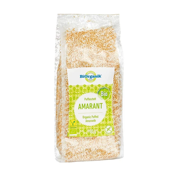 Amaránt puffasztott bio 100g - Biorganik